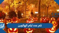 كم عدد ايام الهالوين 2025 ومتى ينتهي