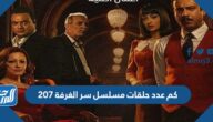كم عدد حلقات مسلسل سر الغرفة 207