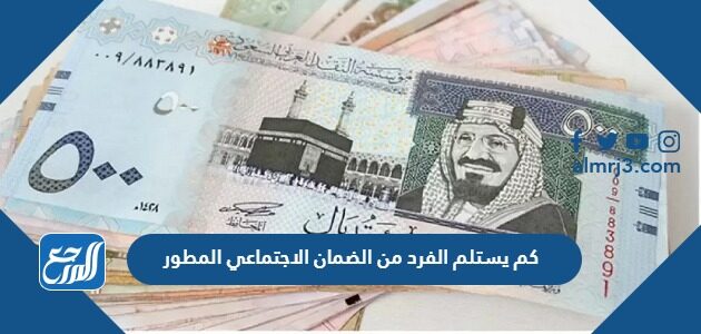 كم يستلم الفرد من الضمان الاجتماعي المطور 1447