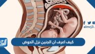 كيف اعرف ان الجنين نزل الحوض
