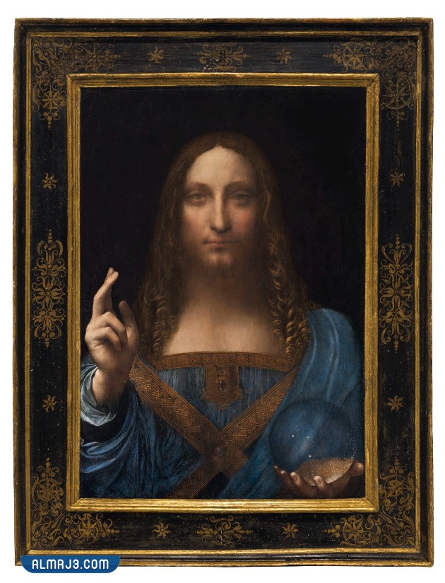 لوحة سلفادور موندي مخلص العالم