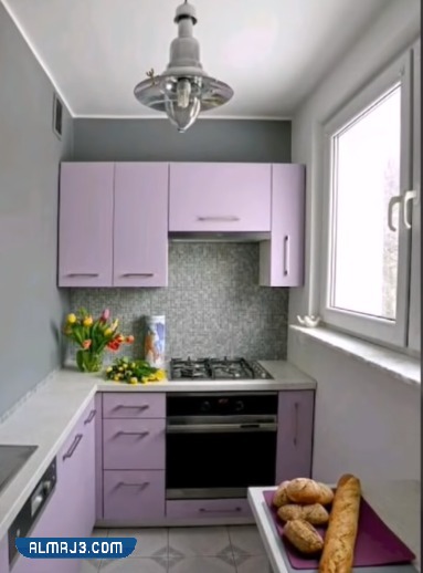 أشكال تصميمات مطابخ على شكل مستطيل بالصور