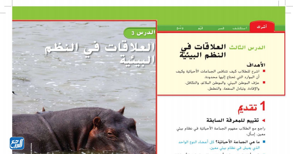 مطوية العلاقات في الانظمة البيئية