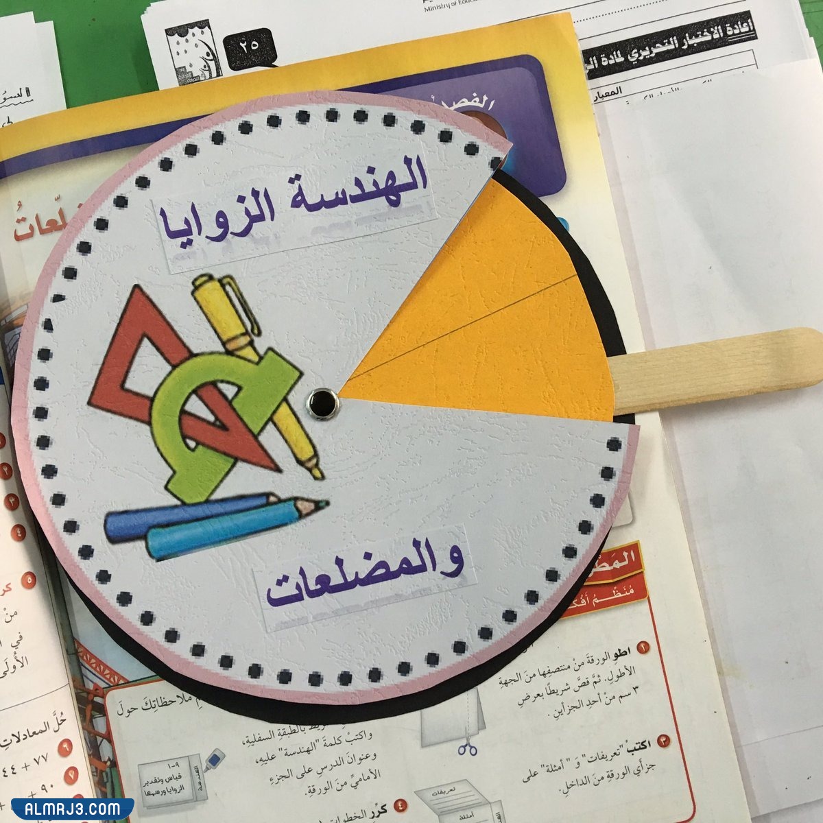 مطوية رياضيات رابع الفصل الأول