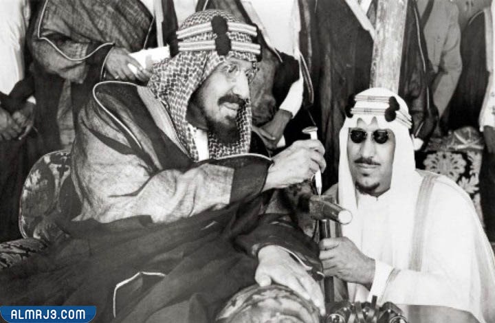 سيرة الملك سعود بن عبدالعزيز باختصار