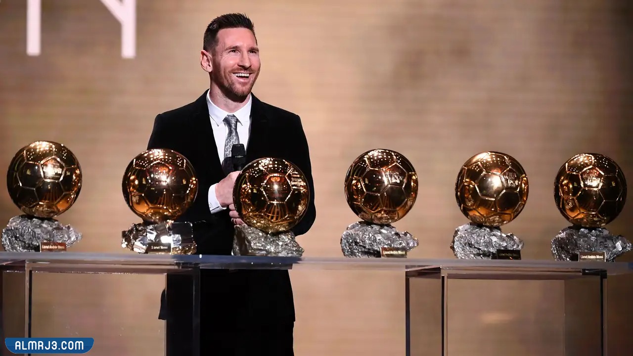 كم كره ذهبيه لدى ميسي 2022