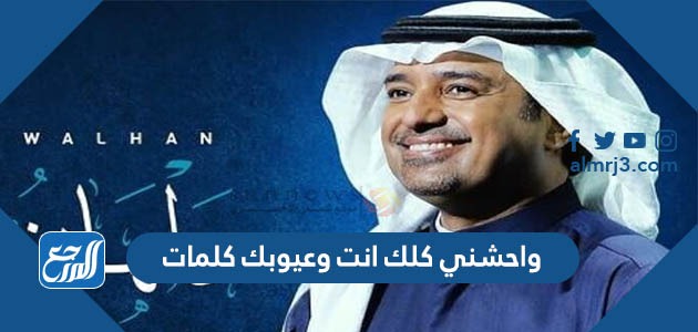 واحشني كلك انت وعيوبك كلمات