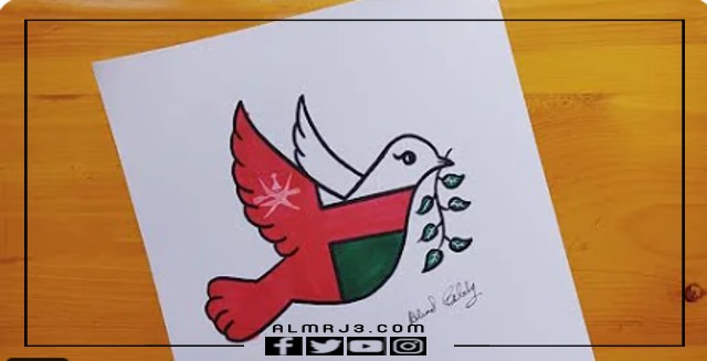 اجمل رسومات العيد الوطني العماني