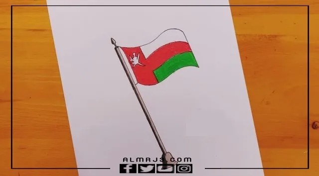 اجمل رسومات العيد الوطني العماني
