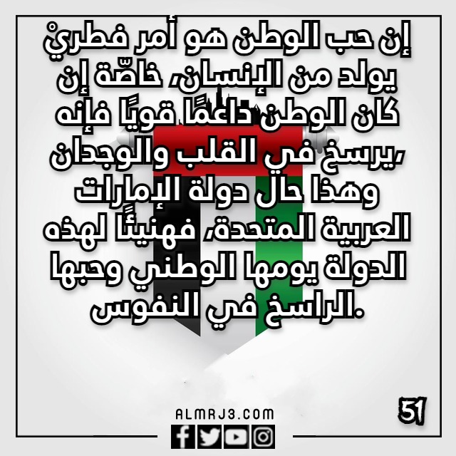 بطاقات تهنئة بمناسبة اليوم الوطني لدولة الامارات