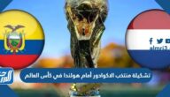 تشكيلة منتخب الاكوادور أمام هولندا في كأس العالم 2022 قطر تشكيلة منتخب الاكوادور أمام هولندا في كأس العالم 2022 قطر
