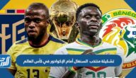 تشكيلة منتخب السنغال أمام الإكوادور في كأس العالم 2022 تشكيلة منتخب السنغال أمام الإكوادور في كأس العالم 2022