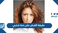حقيقة القبض على منة شلبي في مطار القاهرة