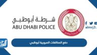 كيفية دفع المخالفات المرورية أبوظبي اون لاين كيفية دفع المخالفات المرورية أبوظبي اون لاين