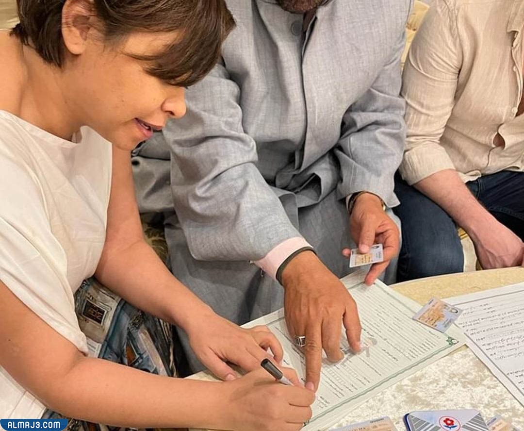 صور كتب كتاب شيرين عبد الوهاب