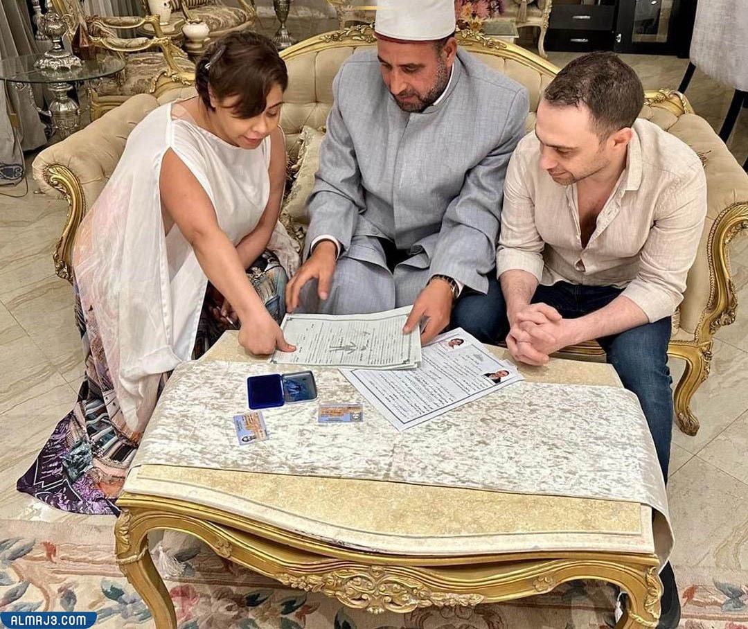 صور كتب كتاب شيرين عبد الوهاب