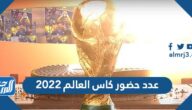 كم عدد حضور كاس العالم 2022