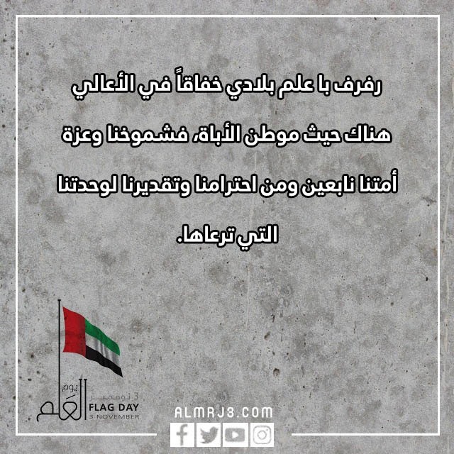 اجمل الصور عن يوم العلم الإماراتي