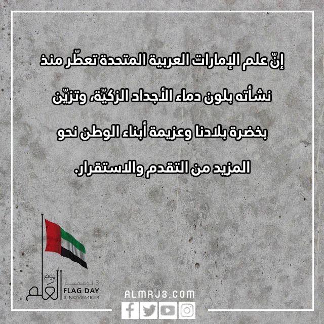 اجمل الصور عن يوم العلم الإماراتي