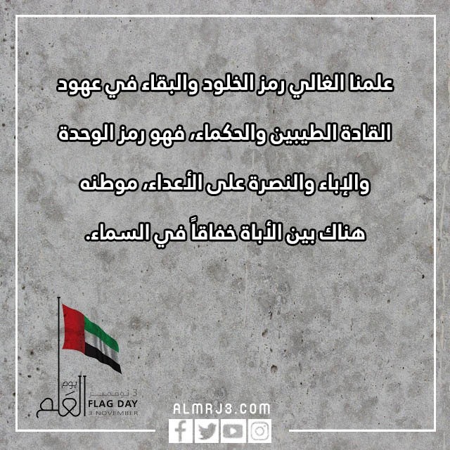 اجمل الصور عن يوم العلم الإماراتي