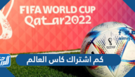 كم اشتراك كاس العالم بي ان سبورت الرياضية 2022