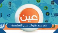 كم عدد قنوات عين التعليمية
