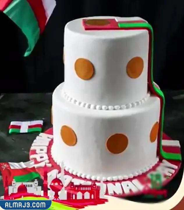 كيك العيد الوطني العماني