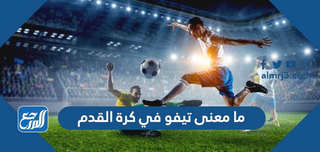 ما معنى تيفو في كرة القدم