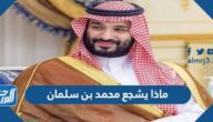 ماذا يشجع محمد بن سلمان