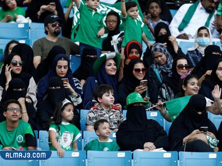 مشجعات المنتخب السعودي كأس العالم 2022