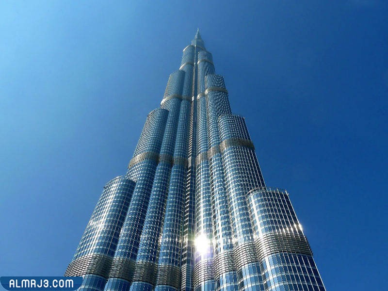 صور برج خليفة من الأسفل