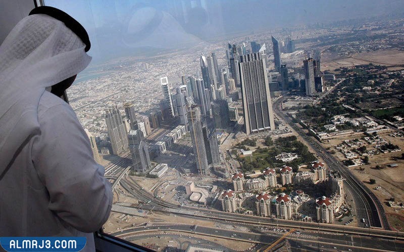 صور برج خليفة من الأعلى