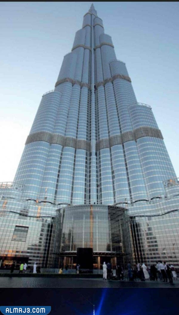 صور برج خليفة من الأسفل
