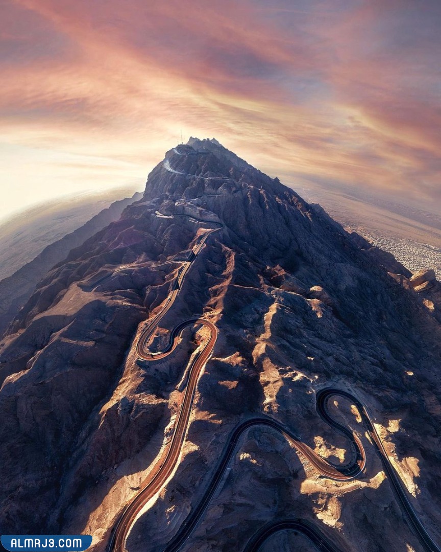 جبل حفيت الارتفاع