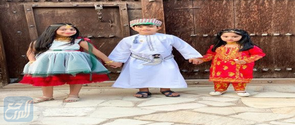 موديلات العيد الوطني العماني للأطفال