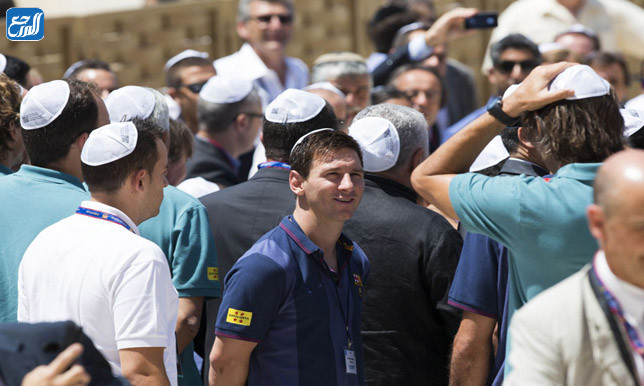 هل ميسي يدعم اسرائيل (2)