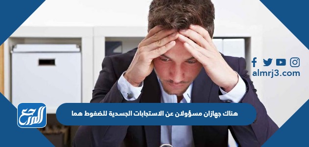 هناك جهازان مسؤولان عن الاستجابات الجسدية للضغوط هما