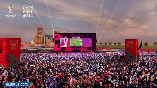 اماكن عرض مباريات كاس العالم