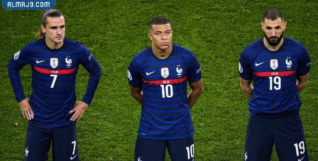 ترتيب منتخب فرنسا عالميا