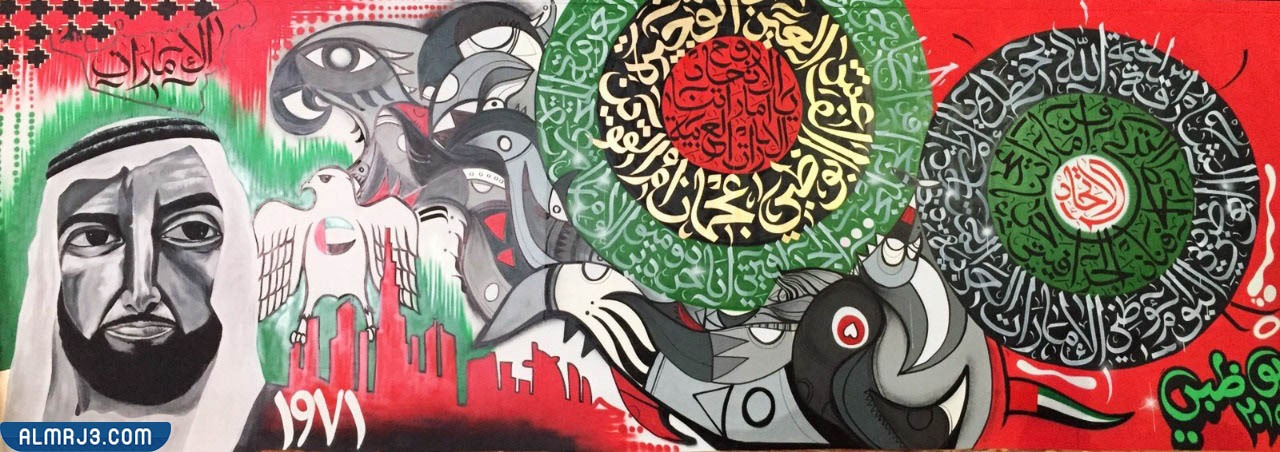 أفكار رسومات اليوم الوطني الإماراتي 2022