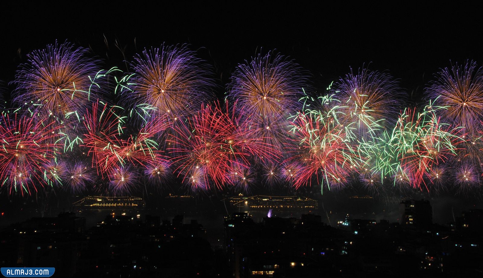 أماكن الألعاب النارية ليلة رأس السنة في البرازيل 2023