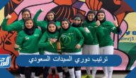 جدول ترتيب دوري السيدات السعودي pdf