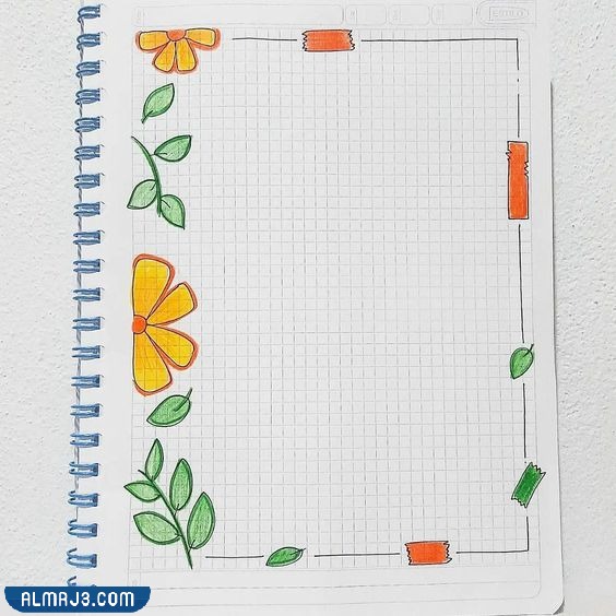 تسطير دفاتر بنات كيوت مميزة جدا