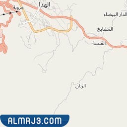 خريطة طريق الهدا الطائف