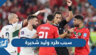 سبب طرد وليد شديرة اللاعب المغربي