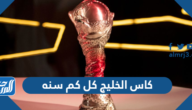 كاس الخليج كل كم سنه