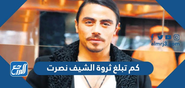 كم تبلغ ثروة الشيف نصرت