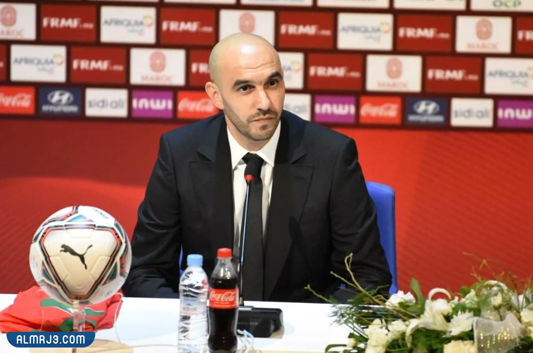 كم عمر وليد ركاكي مدرب منتخب المغرب