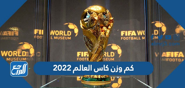 كم وزن كاس العالم ٢٠٢٢