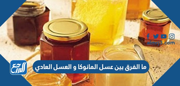 ما الفرق بين عسل المانوكا و العسل العادي